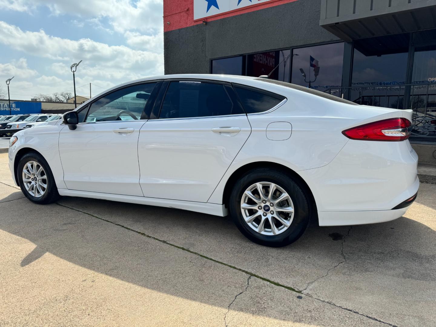 2017 WHITE FORD FUSION S (3FA6P0G72HR) , located at 5900 E. Lancaster Ave., Fort Worth, TX, 76112, (817) 457-5456, 0.000000, 0.000000 - Photo#6